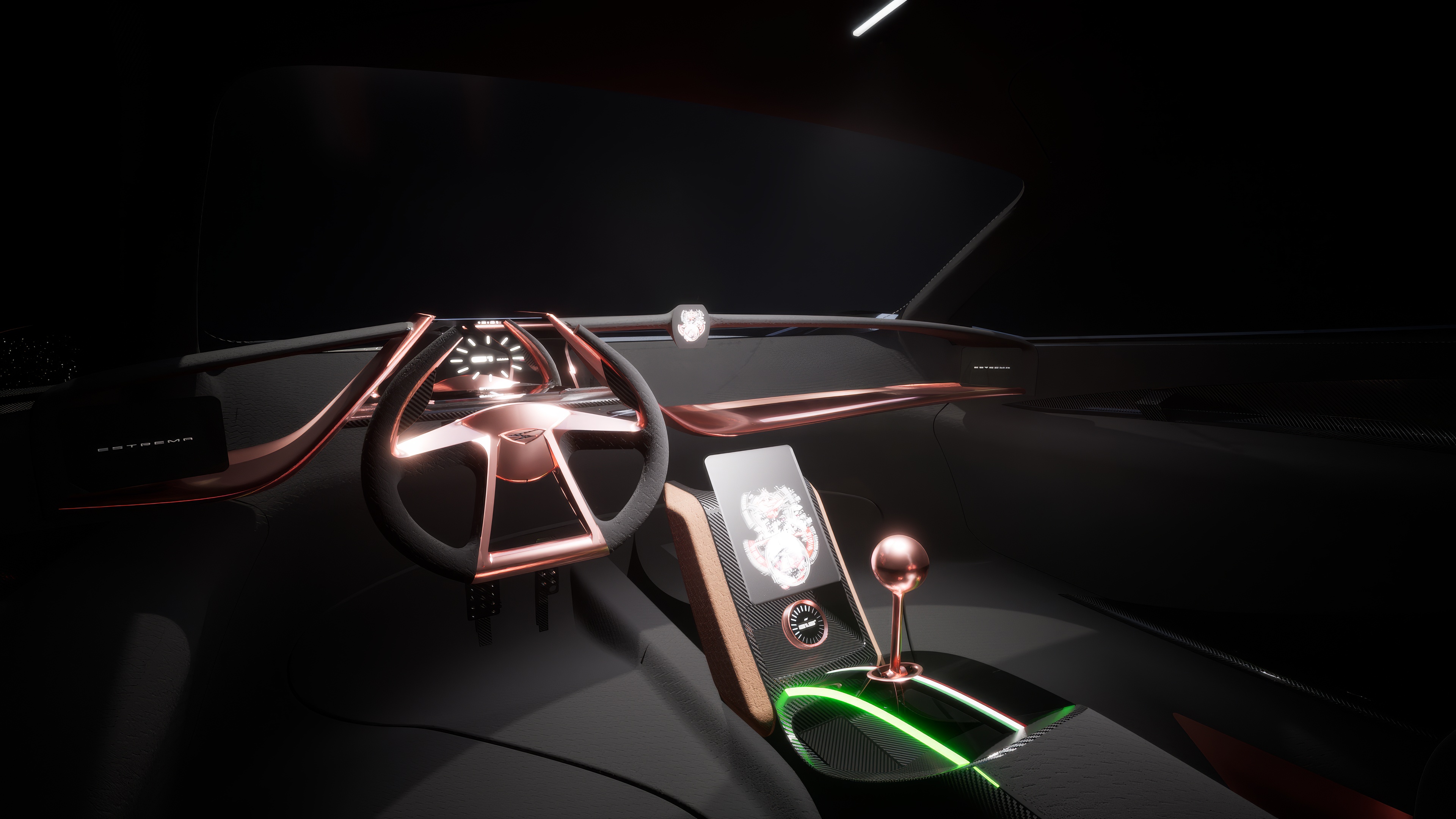 Estrema Fulminea  interior view