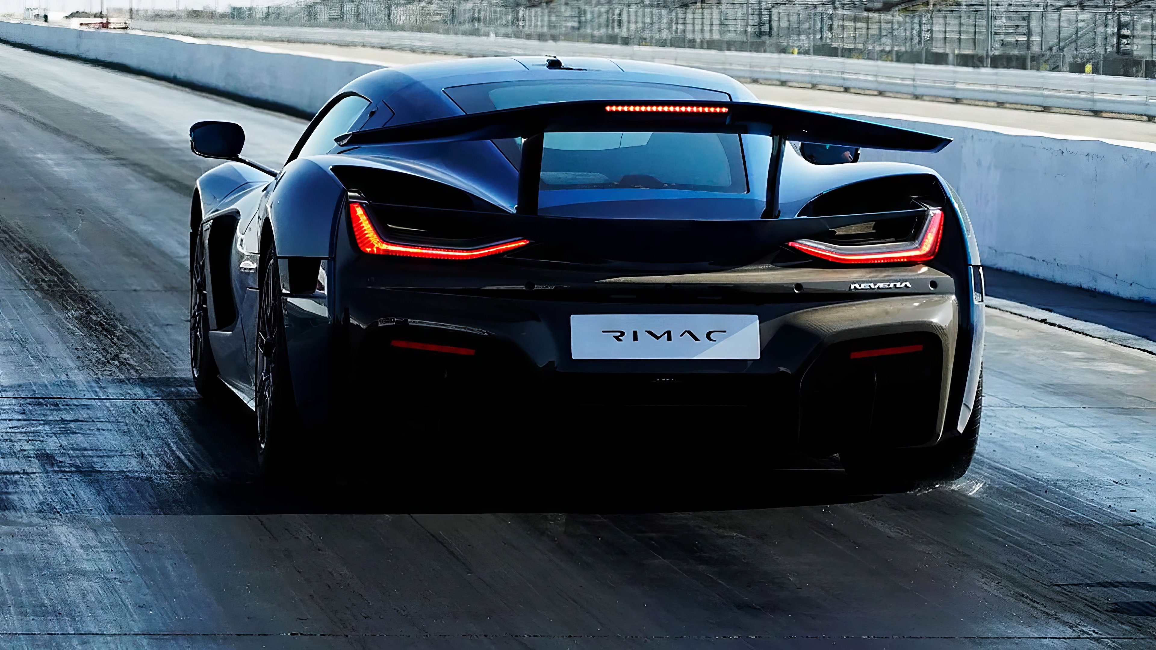 Rimac Nevara  rear view