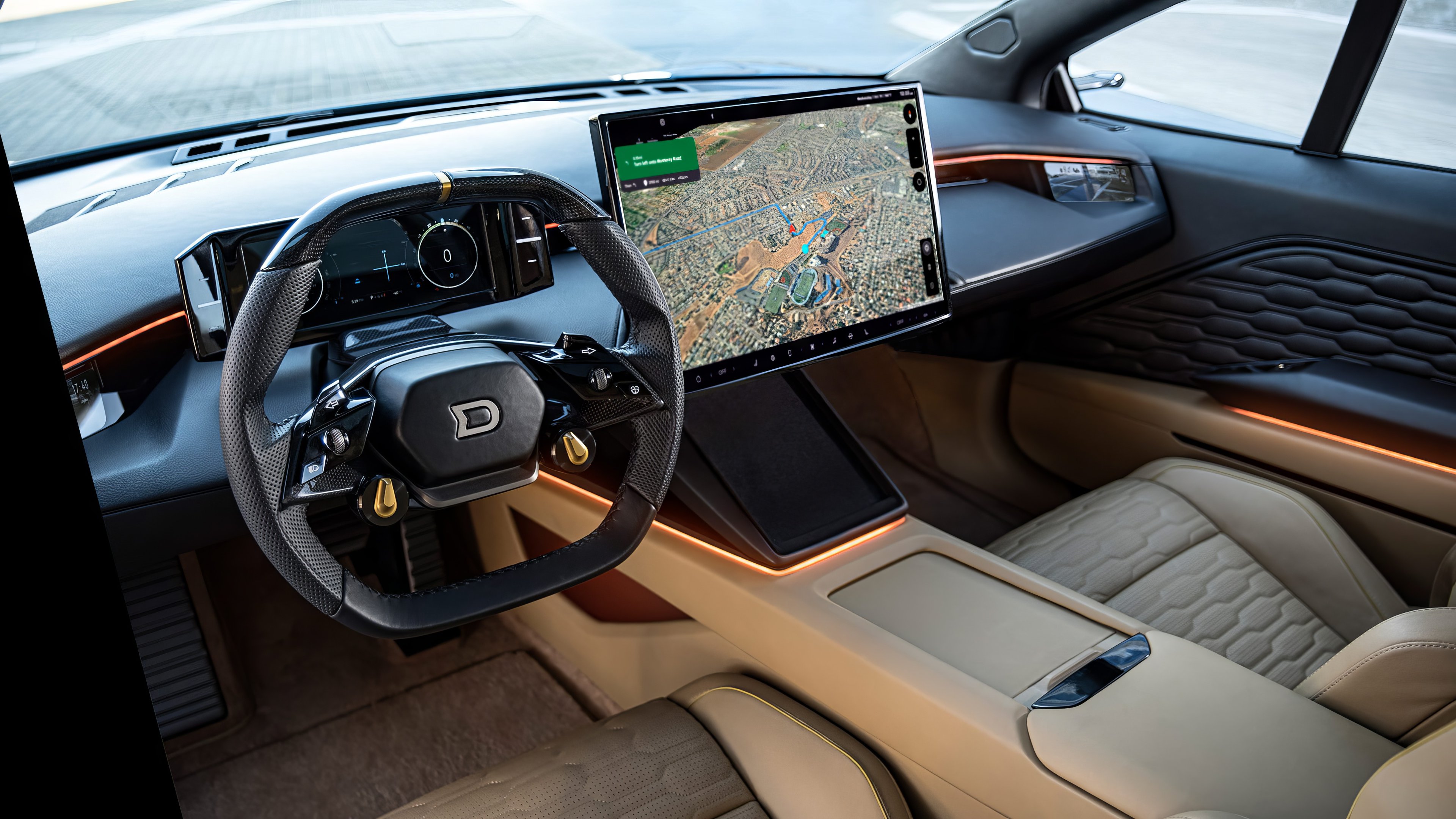 Drako GTE  interior view