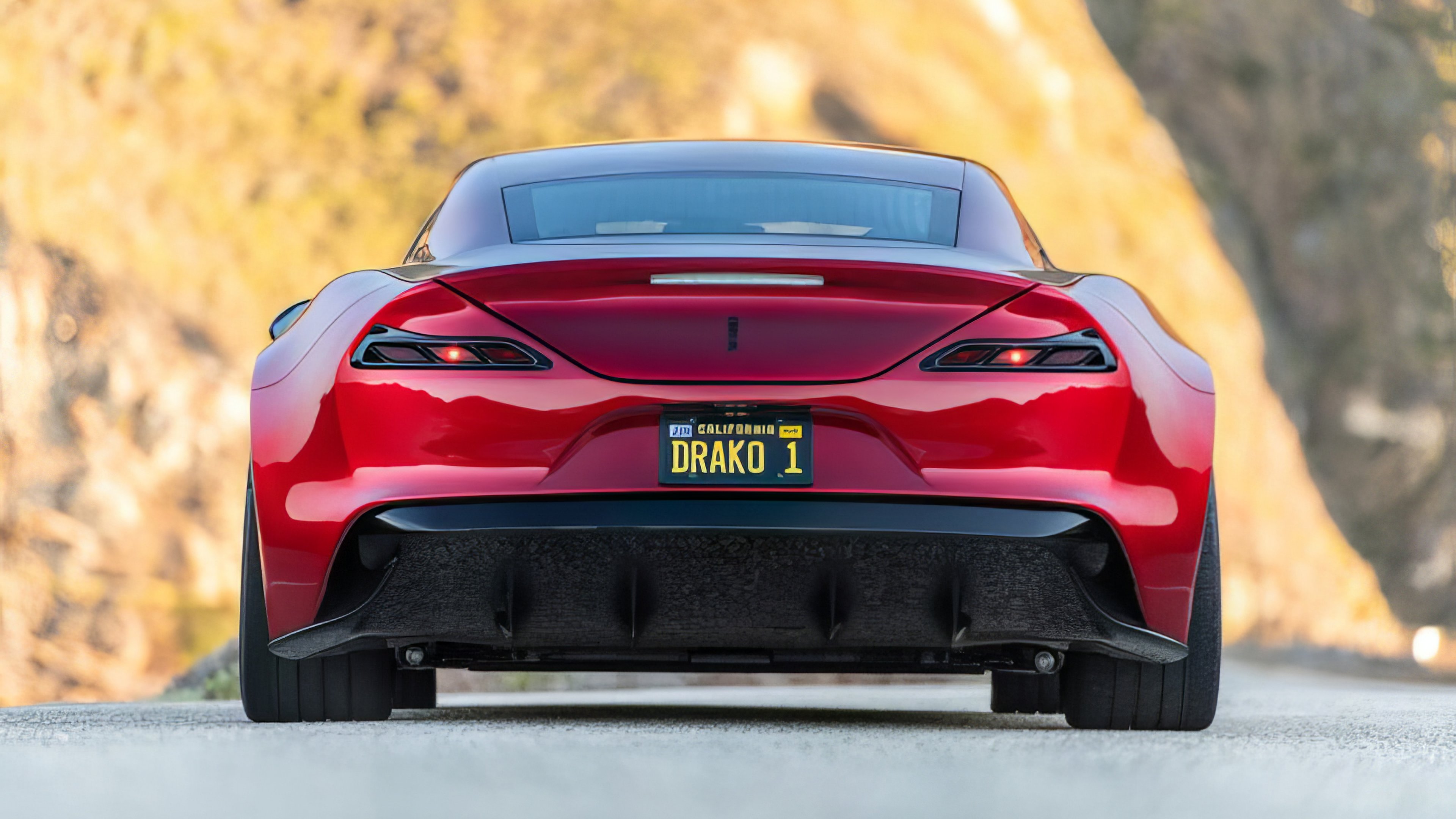 Drako GTE  rear view