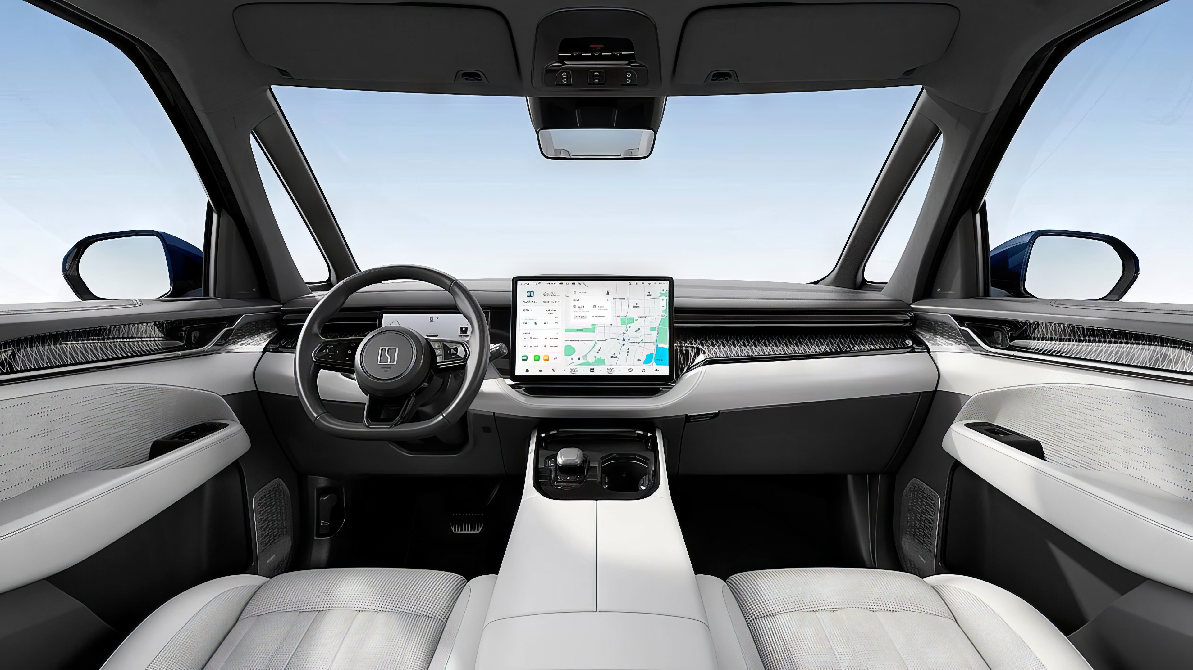 Zeekr 9  interior view