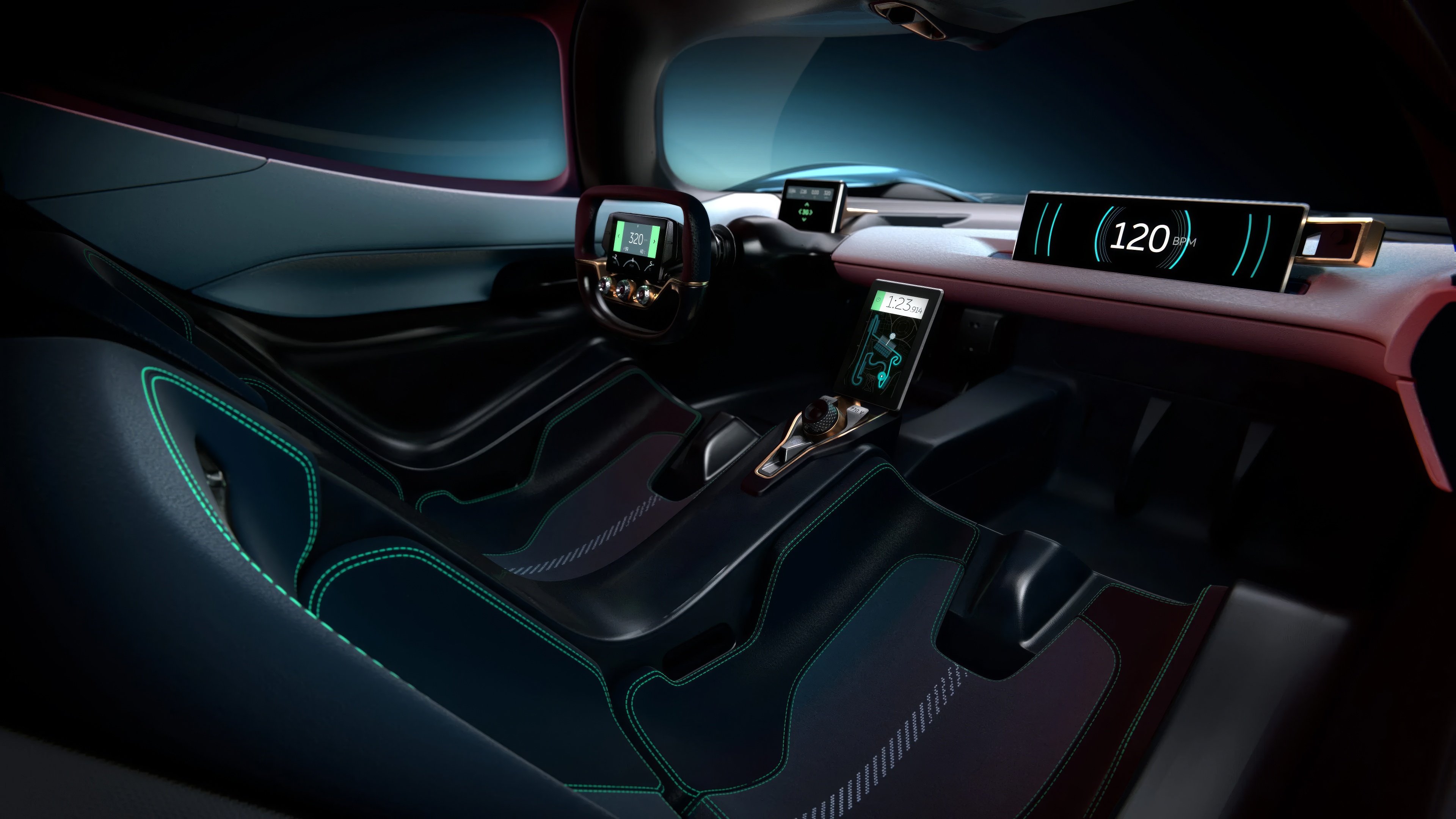 NIO EP9  interior view