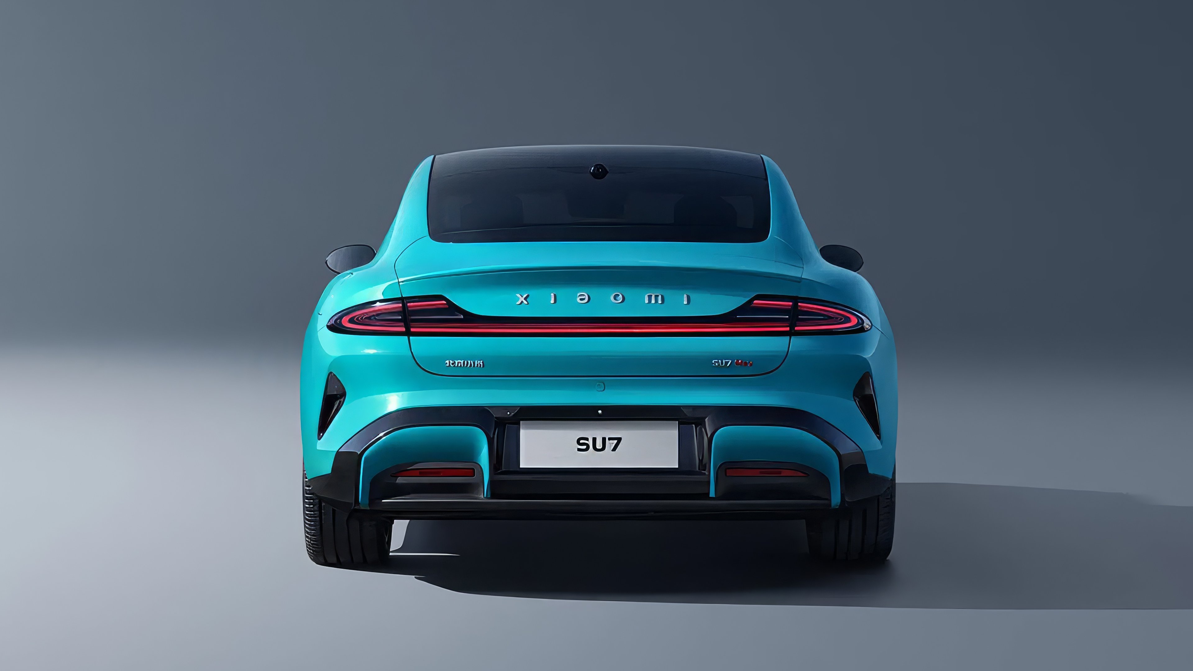 Xiaomi SU7 AWD rear view