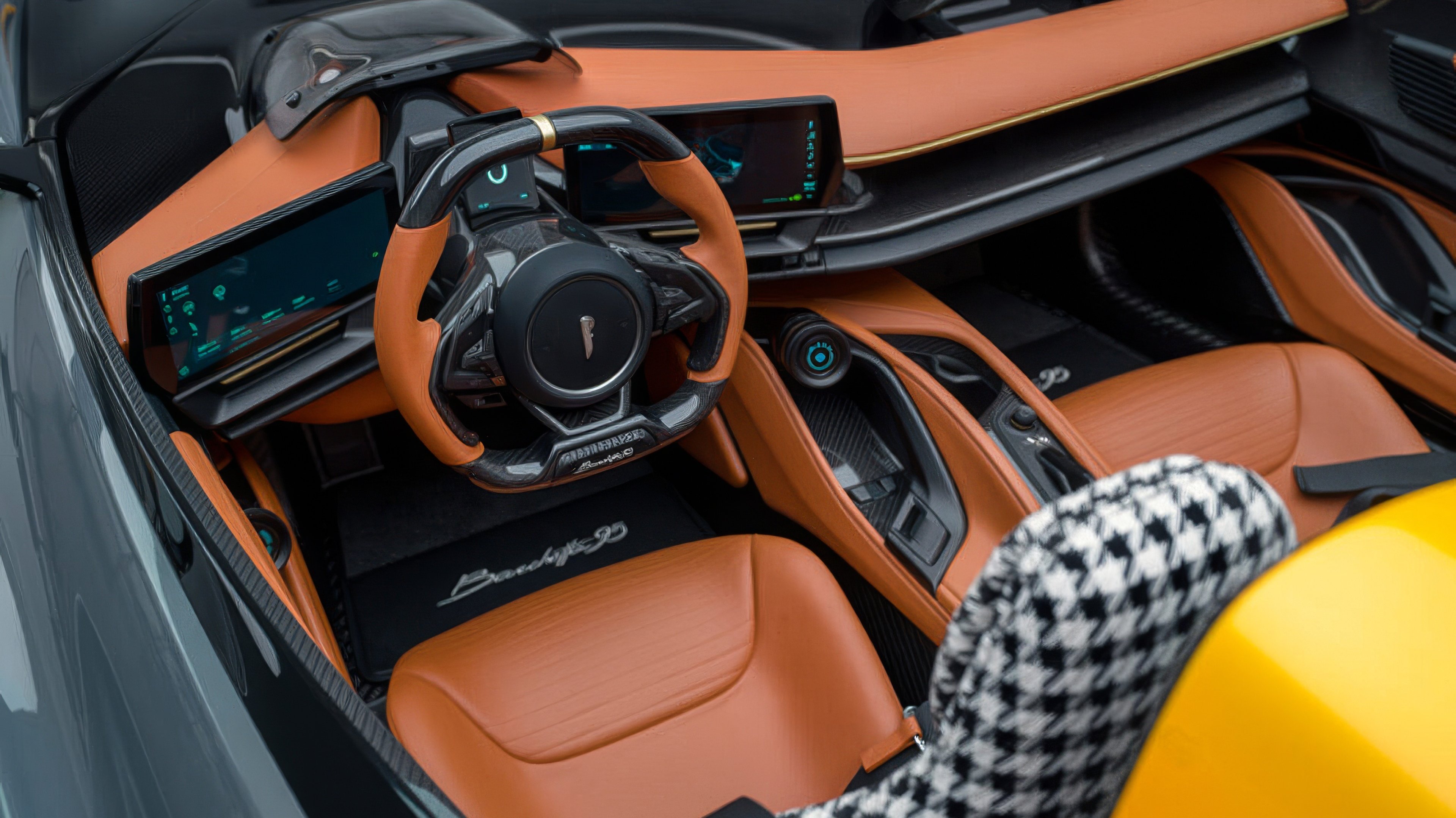 Pininfarina B95  interior view