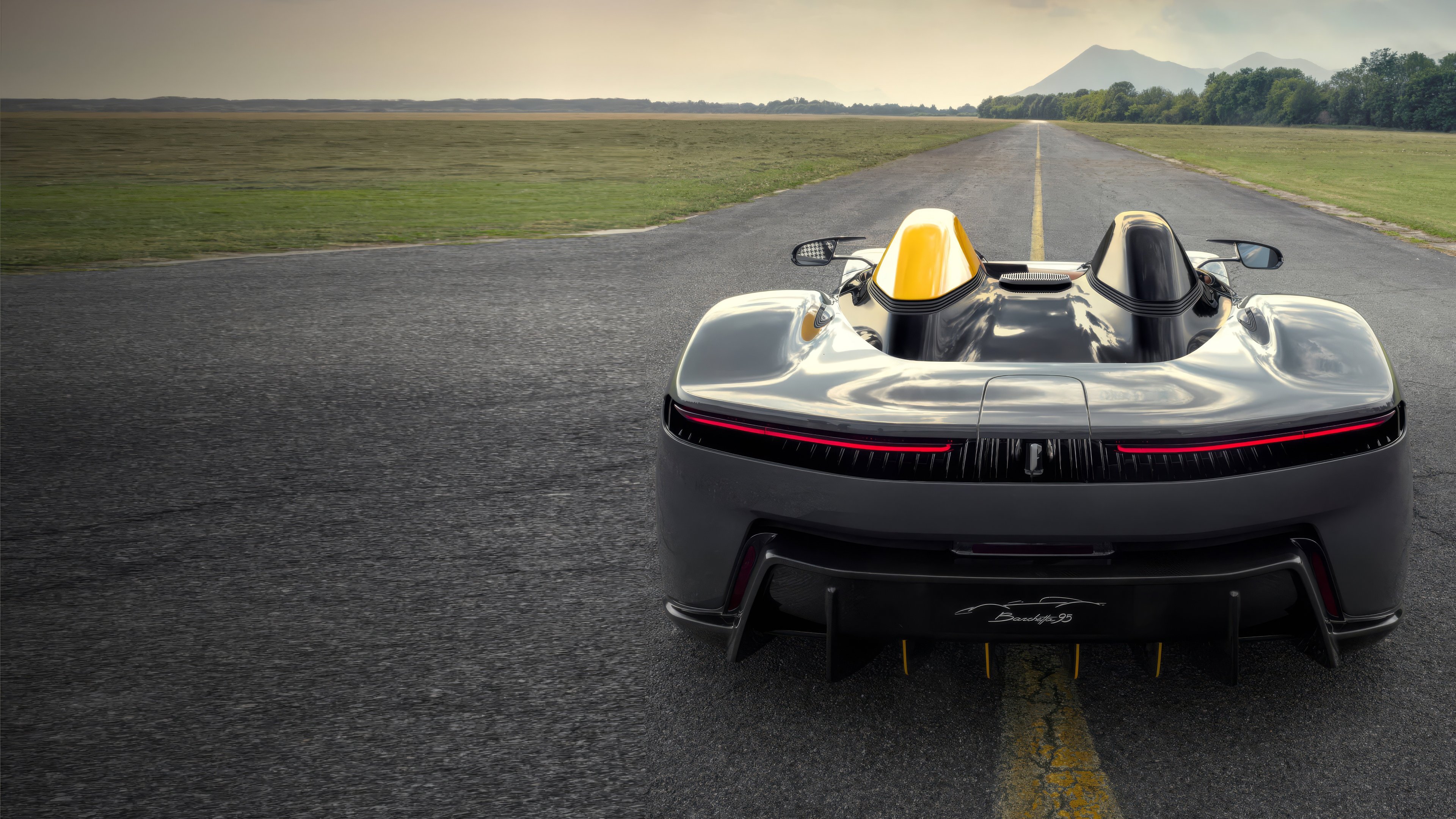 Pininfarina B95  rear view