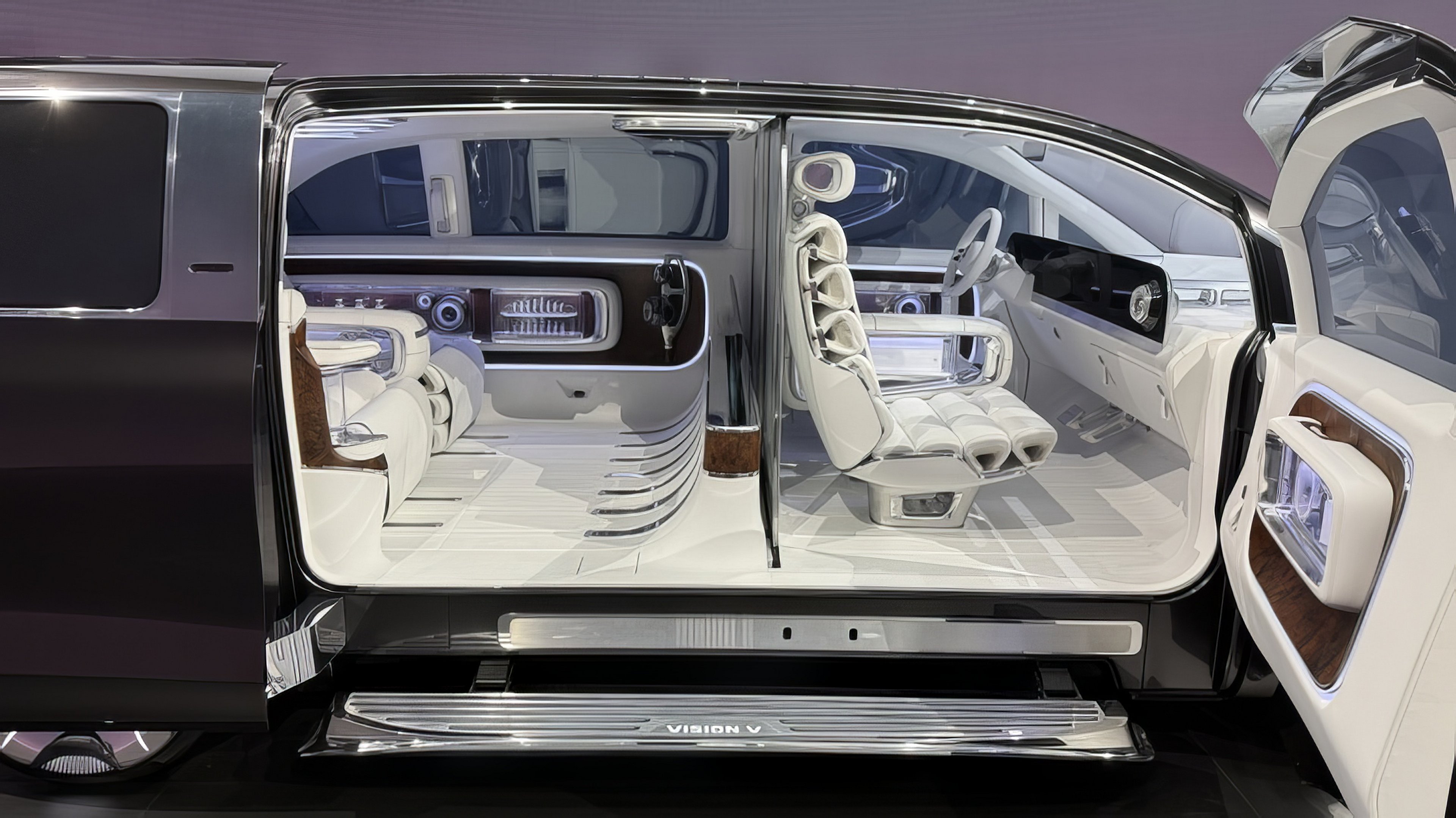 Mercedes-Benz Vision V  interior view