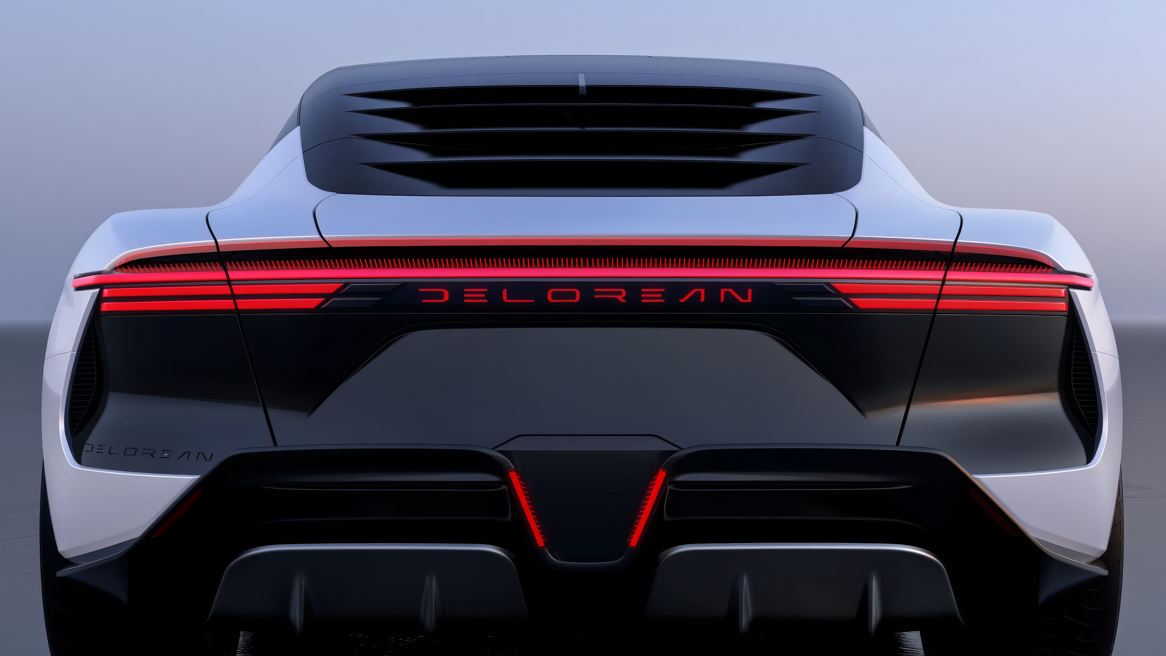 DeLorean Alpha5  rear view