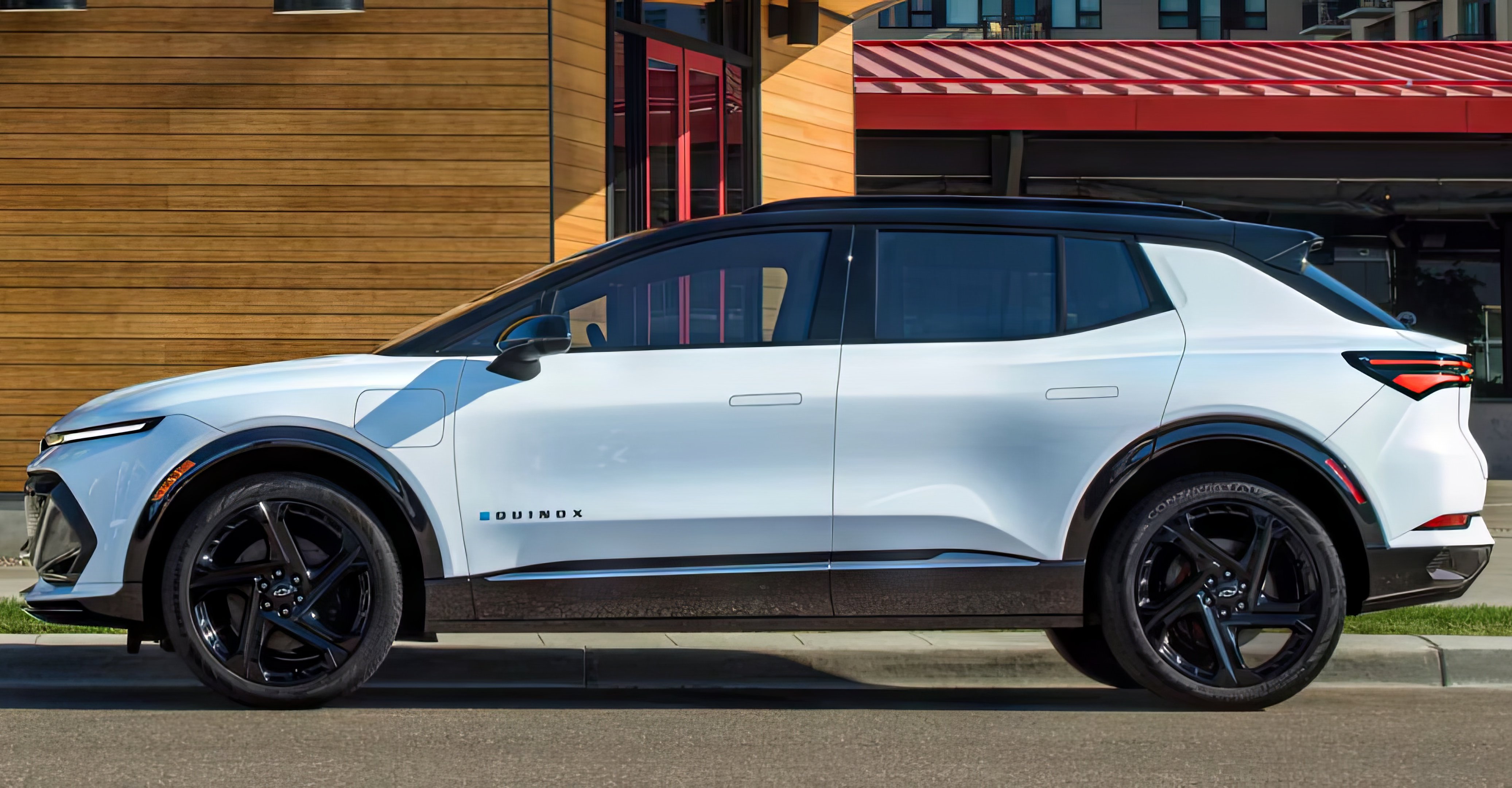 Chevrolet Equinox EV  side view