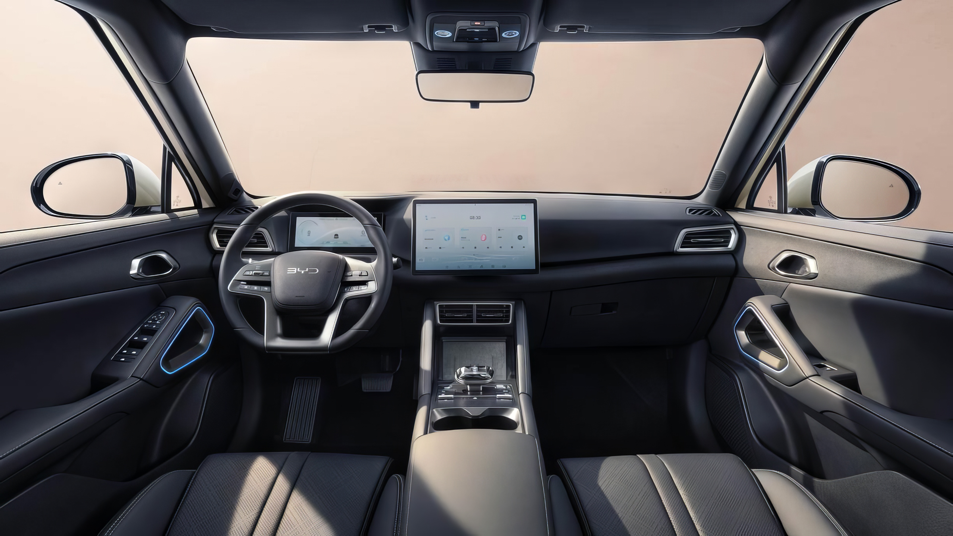 BYD Atto 2 LR interior view