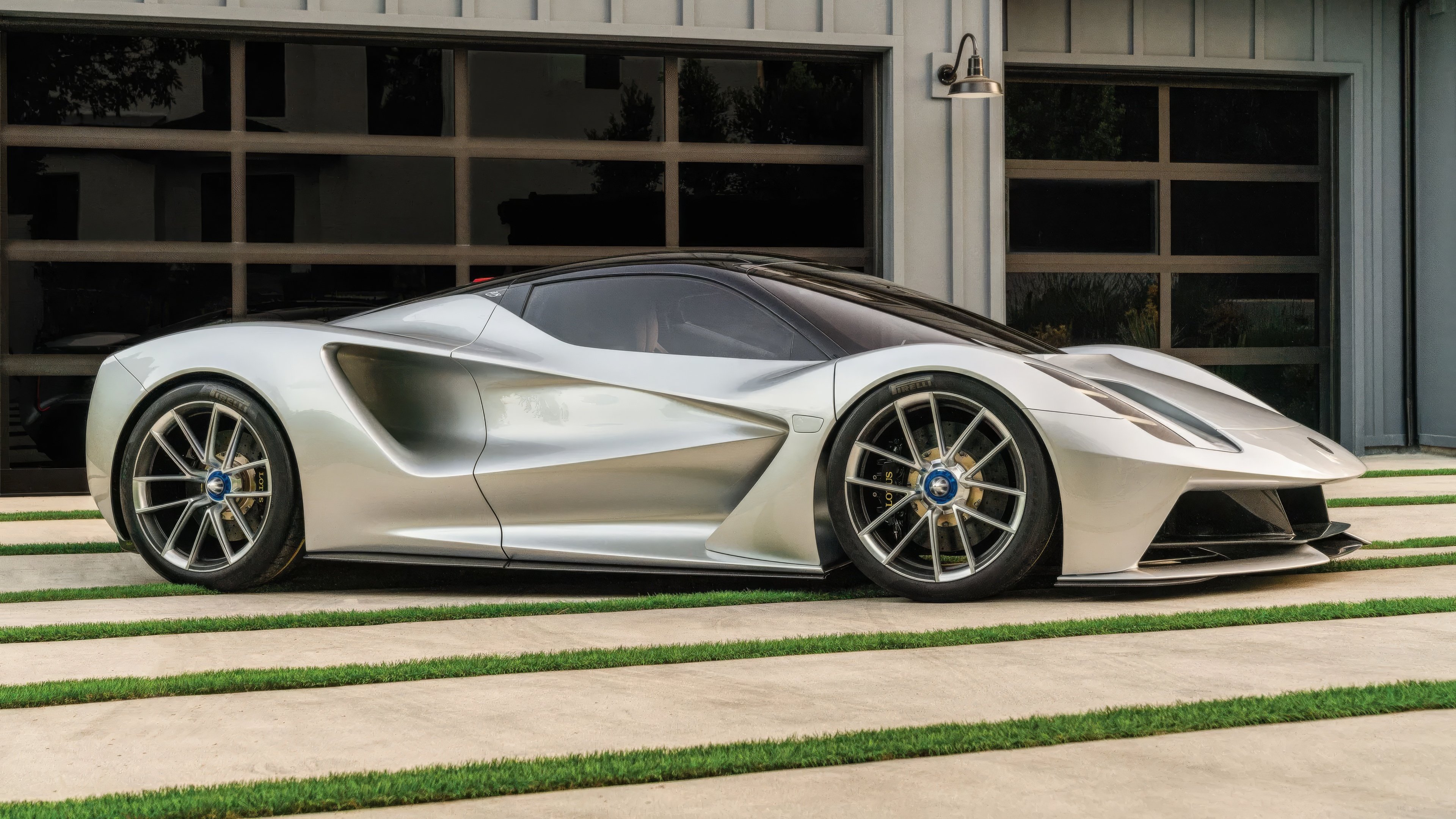 Lotus Evija  side view