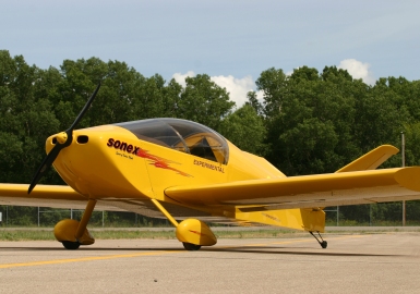 Sonex electric airplane