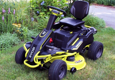 Ryobi multiple electric commercial lawnmower