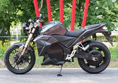 Evoke electric motorcycle