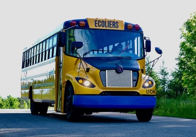 Lion electric school bus
