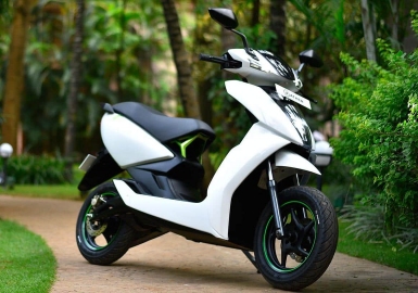 Ather electric moped scooter
