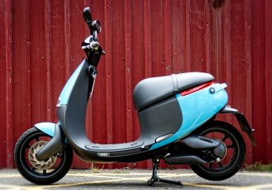 Gogoro electric moped scooter