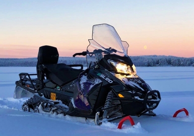 Aurora electric snowmobile