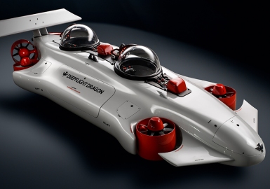 Deepflight Dragon electric submersible